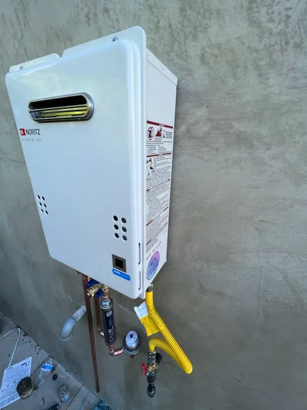 Tankless water heater installation for Franklin Field North homes